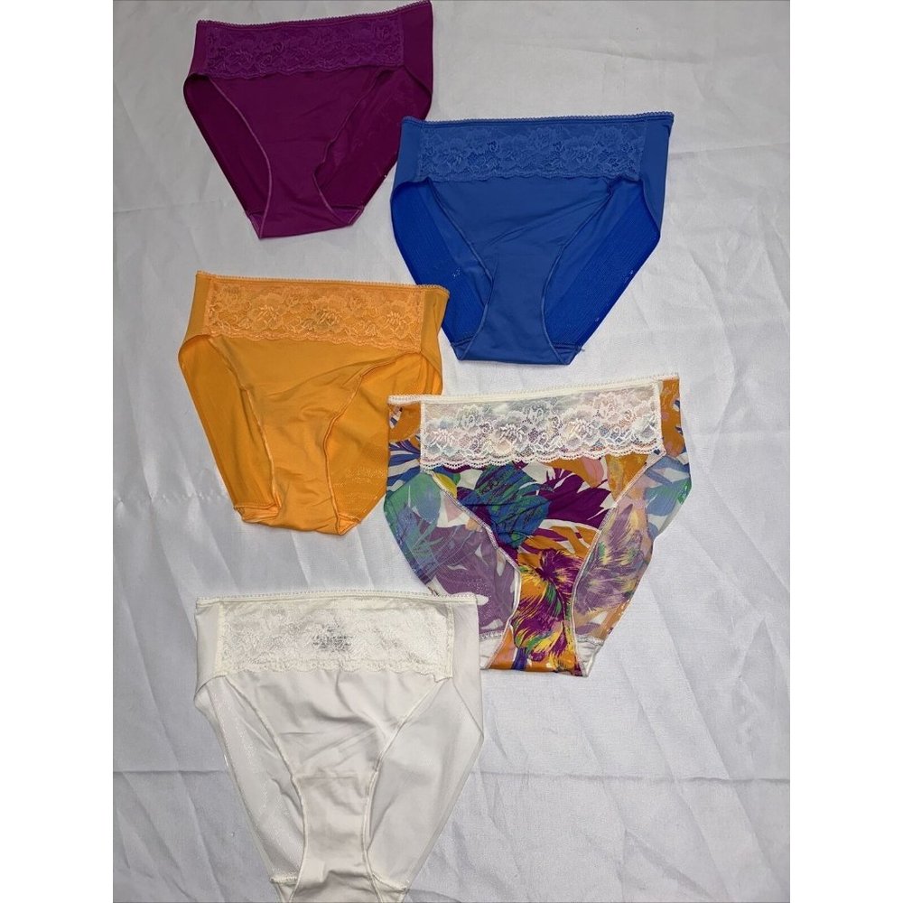 Soma Vanishing Edge High Leg Panties Lot Set 5 Size X… Gem